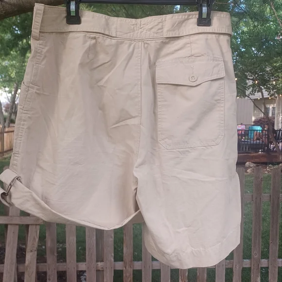 RALPH LAUREN SPORT ADJUSTABLE COTTON TAN SHORTS SIZE 8 - Picture 3 of 16